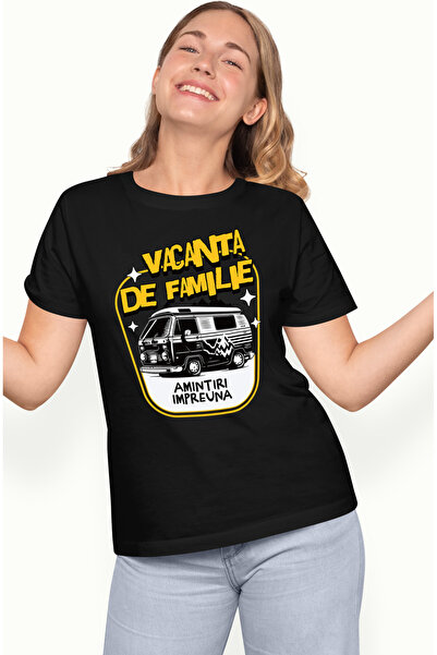StoryGift Romania Tricou Femei vacanta de familie amintiri impreuna caravana ...