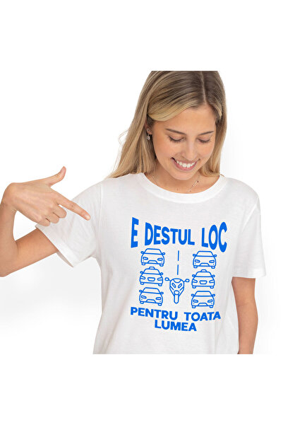 StoryGift Romania Tricou Femei cu Iubitorii De Motor In Oras Coloana Masini P...