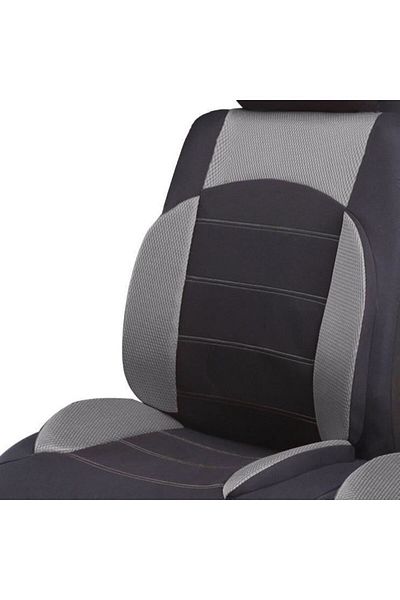 RO GROUP Huse Scaune Auto RoGroup Sport Line Gri, pentru bancheta rabatabila 9 bucati