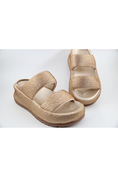 Guja 25Y400-4 Orthopedic Gold Women's Slippers