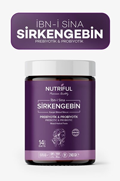 Nutriful Ibn-i Sina Sirkengebin Prebiyotik Macunu