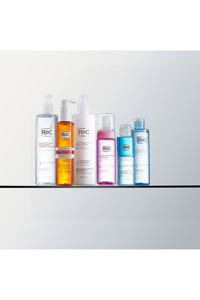 Roc 3 in 1 Makeup Remover Milk 400 ml - Cleansing - Tonic - Moisturizing