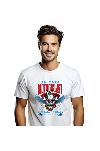 StoryGift Romania Tricou Barbati cu Craniu Uman Horror Cu Aripi De Inger Chei...