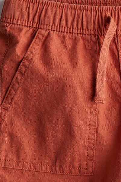 H&M Keten Karışımlı Pantolon