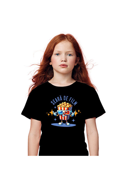 StoryGift Romania Tricou Copii cu Cutie De Popcorn Cu Ochelari 3D Film Seara ...