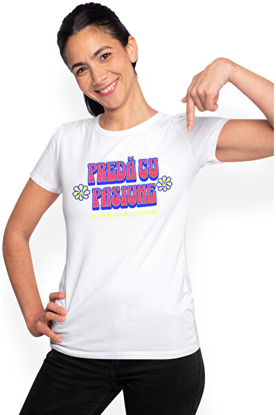 StoryGift Romania Tricou Femei preda cu pasiune pentru urmatoarele generatii ...