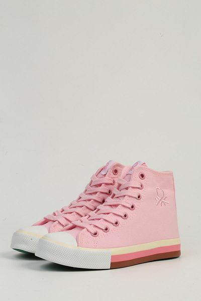Benetton Ροζ Γυναικεία Sneakers