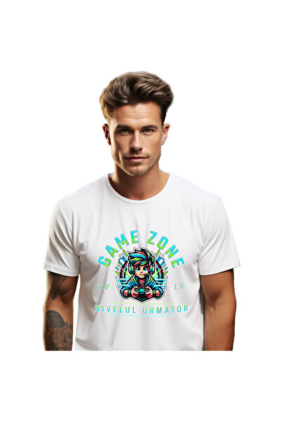 StoryGift Romania Tricou Barbati cu Baiat Stil Desene Animate, Jocuri Video, ...