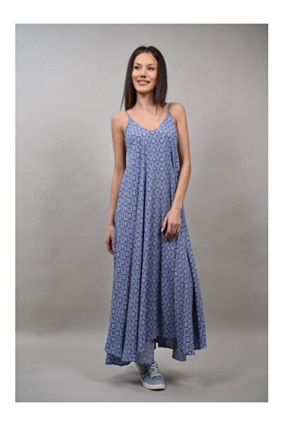 sweet girl ΜΑΚΡΙΑ ΦΟΡΕΜΑ ΜΕ ΛΕΠΤΕΣ ΤΙΡΑΝΤΕΣ ΠΟΛΥΧΡΩΜΟ ΡΟΜΒΟ ETERNOZZO Μαύρο S-M