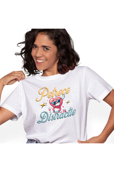StoryGift Romania Tricou Femei cu Inima Cool Cu Ochelarii De Soare Pahar Cock...
