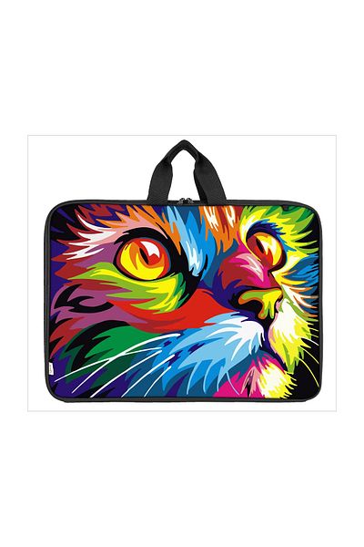 Polin 39X55Cm Unbreakable Waterproof Fabric Patterned Project and Picture Bag