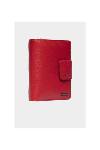 Grande Genuine Leather Women's Wallet Red 2609