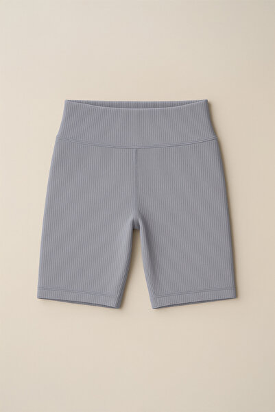 HNX Leggings sport scurti pentru femei cu talie înaltă | Marina