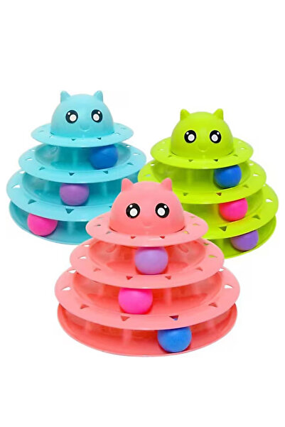 Pet Pretty 3 Storey Bulk Cat Tower Toy