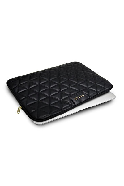 Guess Husă Guess Quilted Collection, pentru Apple MacBook 13"-13.3", Neagră