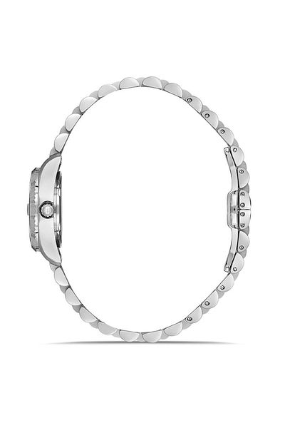 Hislon Ql155S-02Ss Women Wrist Watch