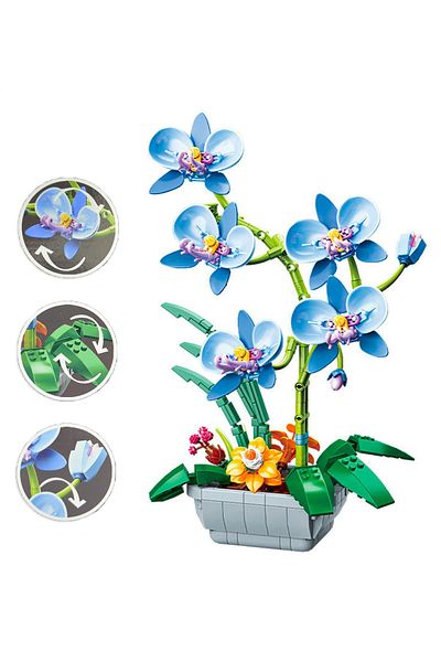 JAKI Jk29011 Block Blue Orchid 31 cm 581 Pieces