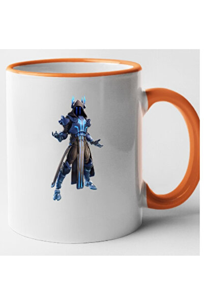 OEM Cană personalizată cu mâner portocaliu Fortnite - Regele Gheții, INOVATIX...