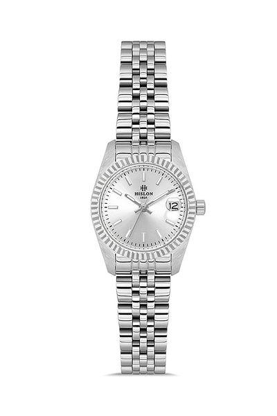 Hislon Ql155S-02Ss Women Wrist Watch