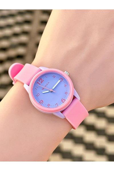 Jaga Analog Numeral Dial 2 Years Warranty 3 Atm Water Resistant Unisex Children Wrist Watch An06