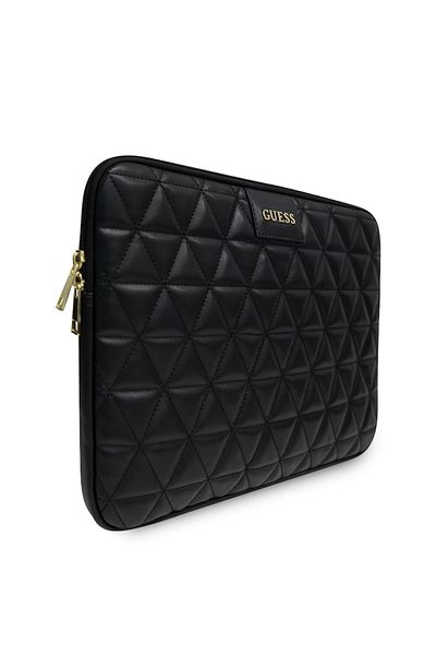 Guess Husă Guess Quilted Collection, pentru Apple MacBook 13"-13.3", Neagră