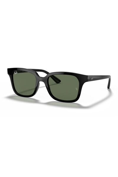 Ray-Ban Junior Unisex Siyah-yeşil Organik (UV) Cam Kemik Kapalı Çerçeve Dikdö...