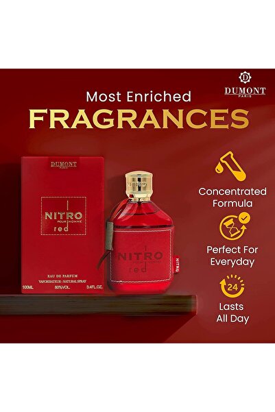 brangd barfium عطر نيترو احمر للرجال 100 مل