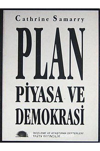 Afa Yayınları Plan Piyasa ve Demokrasi - YAZIN YAYINCILIK