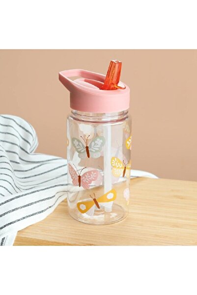 A Little Lovely Company Kids Water Bottle, Butterflies, A Little Lovely Company, 450 ml, 6+ months