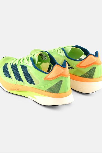 adidas حذاء جري برباط Adizero Adios Pro للأولاد من Kids Boys، متعدد الألوان