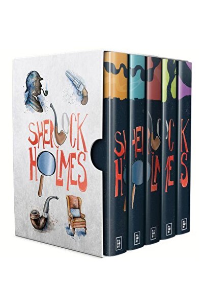 Genel Markalar Sherlock Holmes Serisi Kutulu Set 5 Kitap Takım / Parodi Yayın...