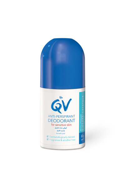 Qv مزيل عرق رول أون مضاد للتعرق - 80 جم