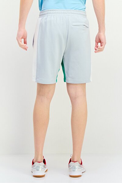 Puma Men Sportswear Fit Color Blocked Training Shorts, Platinum Grey