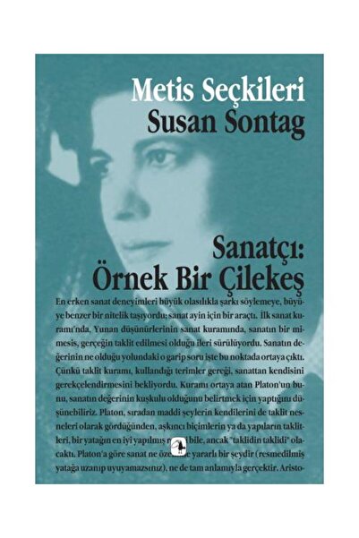 Metis Yayınları Sanatçı Örnek Bir Çilekeş / Metis Yayınları / Susan Sontag