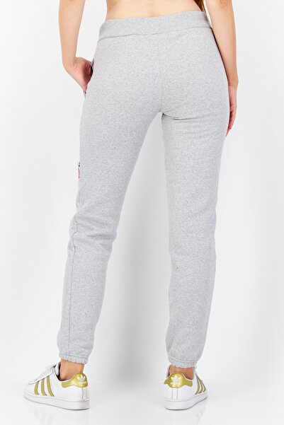 Geographical Norway Women Regular Fit Graphic Jogger Pant, Grey