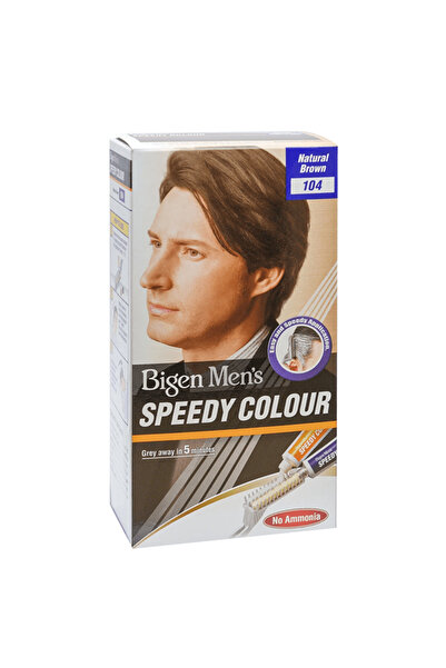 BİGEN Bigen Men's Rapid Hair Dye - Brown (104) 40g