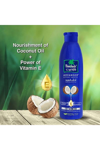 Parachute Coconut Hair Oil Rich in Vitamin E - 300 ml