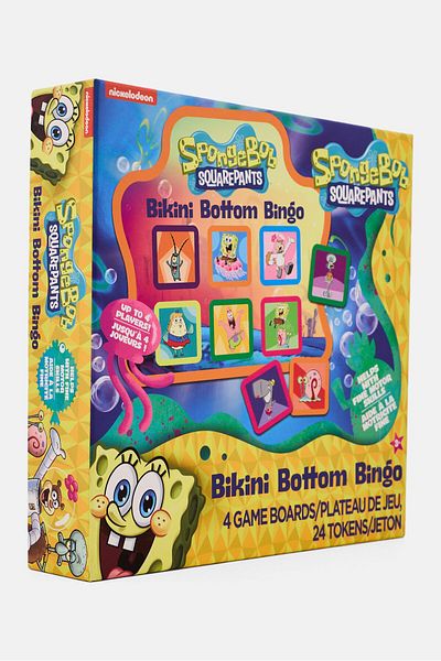 SpongeBob SquarePants Bikini Bottom Bingo Board Game