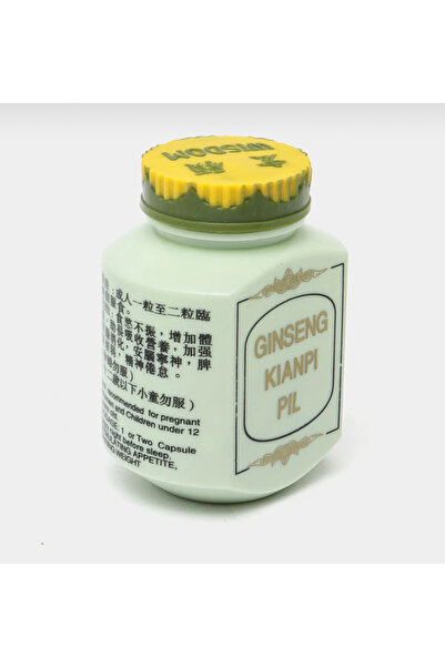 WISDOM Ginseng Kianpi Pil Yeşil Qr Check Kod Garantili
