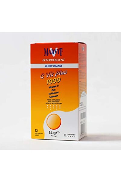 Marvit سي فيت بلس 1000 جم 12 قرصًا