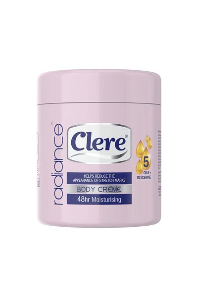 Clere Radiance 5 Oils + Glycerine Body Cream- 400ml