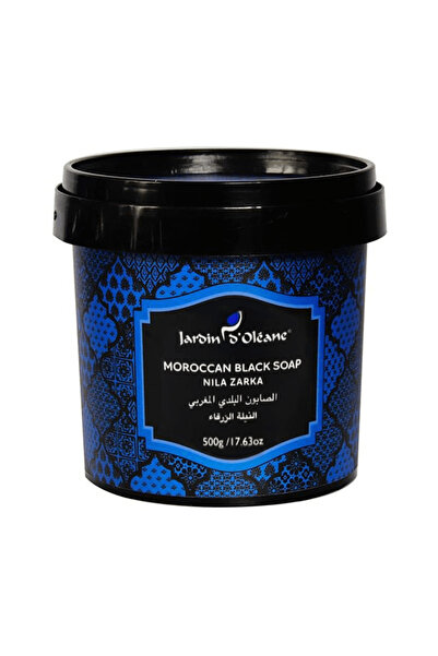 Jardin D Oleane صابون أسود نيلا زرقا - 500 غرام