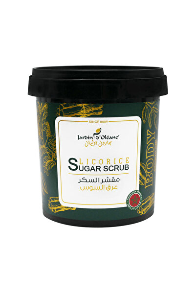 Jardin D Oleane مقشر السكر مع عرق السوس - 600 جرام