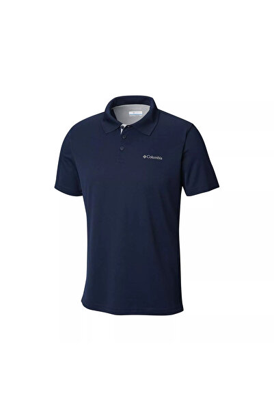 Columbia Men's Navy Blue Am0126 Utilizer Polo Polo Tshirt 1772051-464