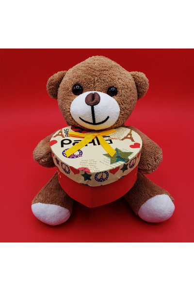 AYACO Gift Brown Boxed Teddy Bear - Gift Teddy Bear in a Brown Box