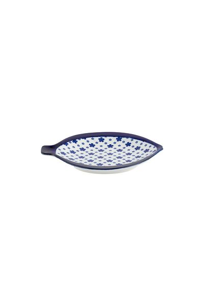 Madame Coco Rêve Bleu Petite Mini Plate - Blue - 10X8,5X1,5 cm
