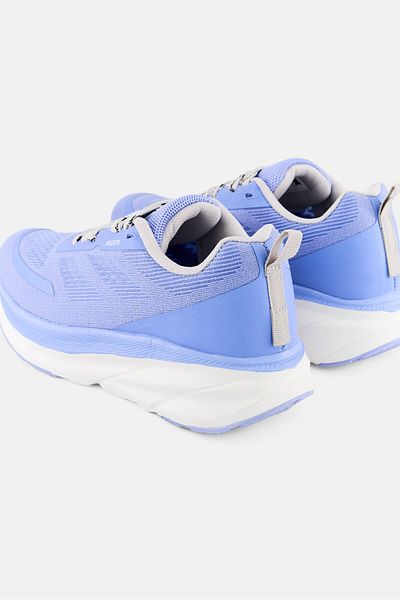 RBX Women Brand Logo Lace Up Training Shoes, Light Blue