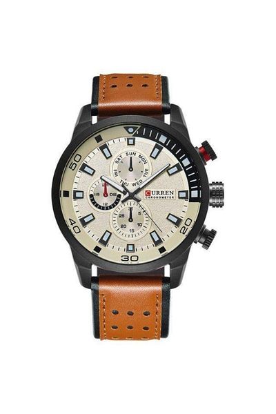 Curren Men's Watch Curren Mellor Brown
