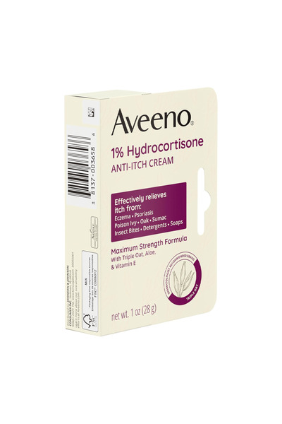 AVEENO كريم هيدروكورتيزون مضاد للحكة 1% - 28 جم