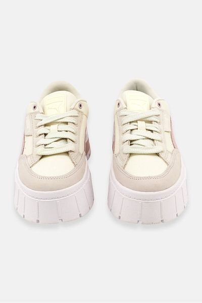 Puma Women Mayze Stack Lace Up Outdoor Shoes, Off White